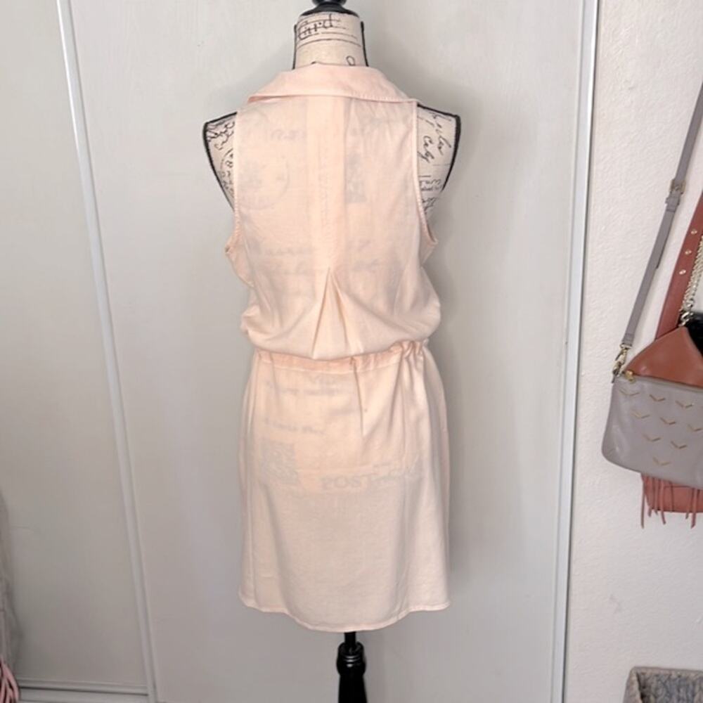 NEW! Cloth & Stone Sleeveless Button-Down Mini Dress Size Small - Picture 4 of 7